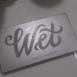 Wet colourpop eye shadow pallette